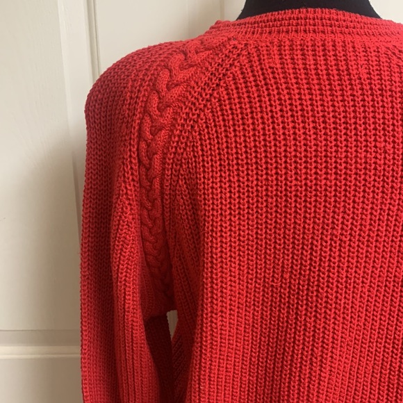 Chaus Sport Small Petite Red Sweater. Excellent Condition - Picture 11 of 13